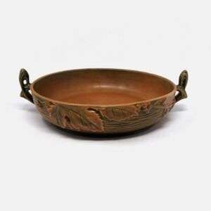 Roseville U.S.A. Pottery Bushberry Console Bowl 415-10