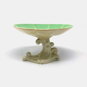 Cowan Pottery Green Compote