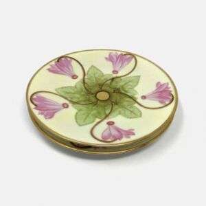 T&V Limoges Porcelain Plates Hand Painted By Stouffer