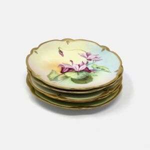Set Of 5 Hand Painted By Pickard