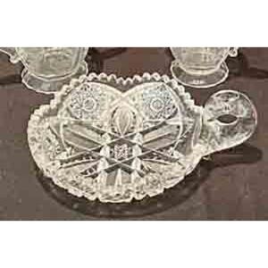 Cut Crystal Nappy Dish