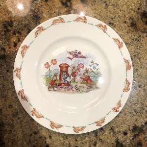 Royal Doulton Bunnykins Plate