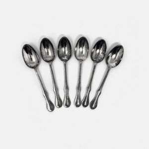Set of 6 Colonial Williamsburg Kirk Stief Silver Plated 4.5
