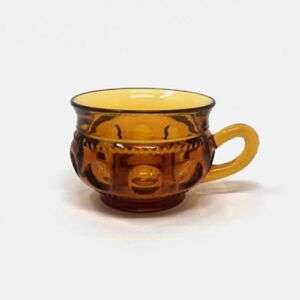 Indiana Glass Co. King's Crown Amber Luncheon Cup