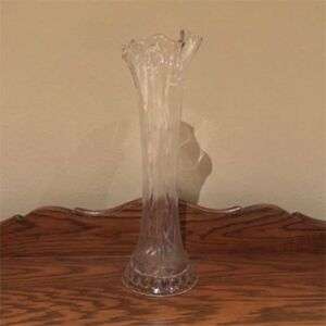 Antique Glass Swung Vase