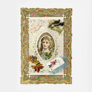 Victorian Valentines Day Card