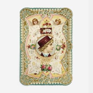 Victorian Valentines Day Card