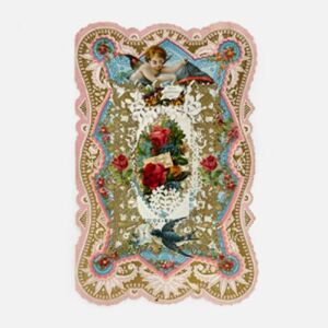 Victorian Valentines Day Card