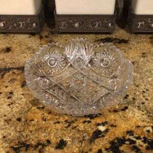 Cut Glass Bowl