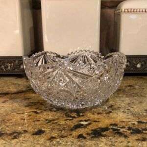 Cut Glass Bowl