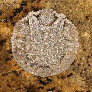Small American Brilliant Cut Period Cut Gass Bowl