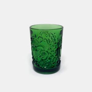 EAPG Riverside Glass Croesus Green Tumbler by McKee c1890s