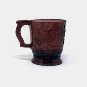 Mosser  â€œRobin in Treeâ€ Amethyst Purple Mug