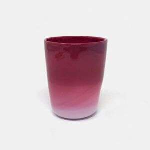 Peachblow Glass Vase