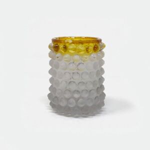 Hobbs, Brockunier & Co. Hobnail Glass Toothpick Holder