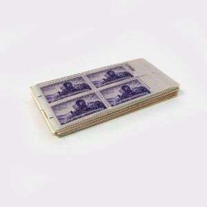 Collections Of Unused Vintage 4 Block 3 Cent Stamps