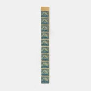US Internal Revenue Battleship Stamps c.1898