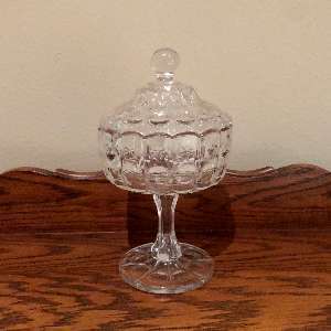 EAPG Priscilla Covered Compote