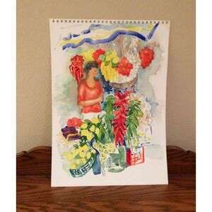 Watercolor Painting By Diane Hilton