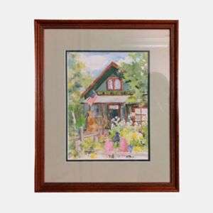 Watercolor Painting By Diane Hilton Of The Bay Street Company