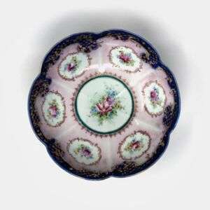 Antique Hand Painted Porcelain Bowl