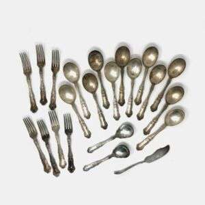 1835 R. Wallace Silverplate Flatware Set Pat 1907