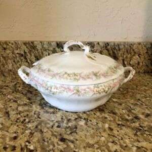Antique Richard Briggs Boston French Porcelain Tureen