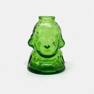 Wheaton George Washington Green Glass Bottle