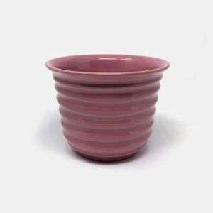 Italian Mauve Pink Pottery Bowl