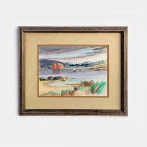 Vintage Watercolor Painting