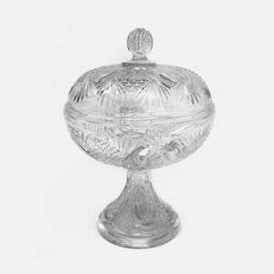 Antique EAPG Jubilee Pattern Glass Compote