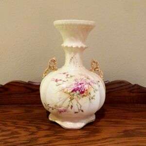 Antique Robert Hanke Austrian Hand Painted Vase