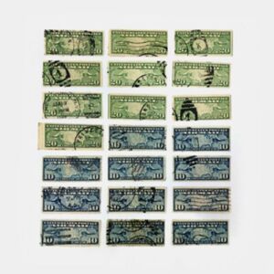 Set Of 21 US Airmail Stamps