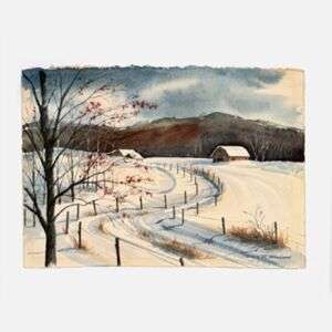 David R Woodward Watercolor Painting