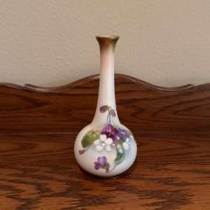 Small Antique 1925 Royal Worcester Floral Vase