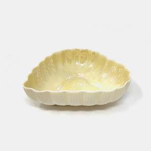 Belleek Sycamore Leaf Shaped Dish - Made in Ireland