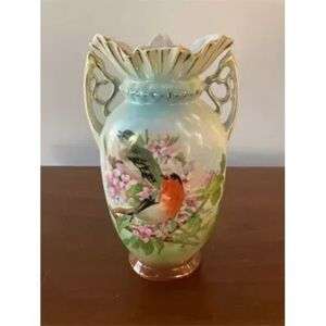 Victoria Austria Vase With Bird Design