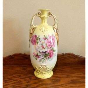 Antique Victoria Austria Porcelain Vase