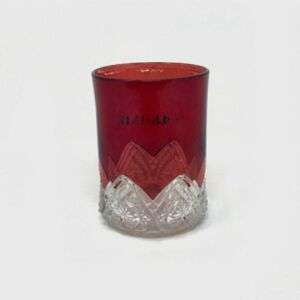 Niagara Falls Souvenir Ruby Flashed Tumbler