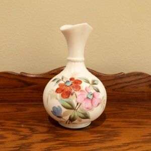 Antique Robert Hanke Austria Hand Painted Porcelain Art Nouveau Vase